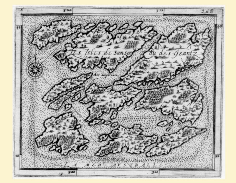 500 años del primer mapa de las Islas Malvinas